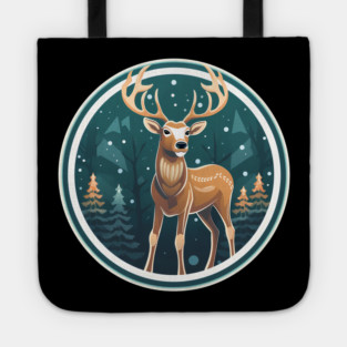 Deer in Ornament, Love Deers Tote