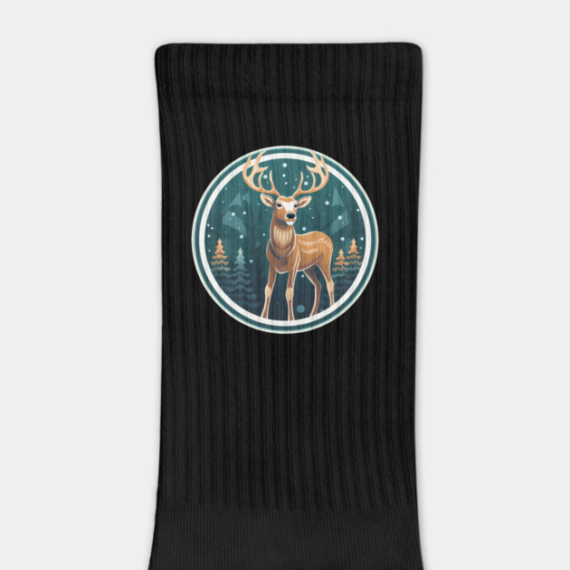 Deer in Ornament, Love Deers by logiamerch