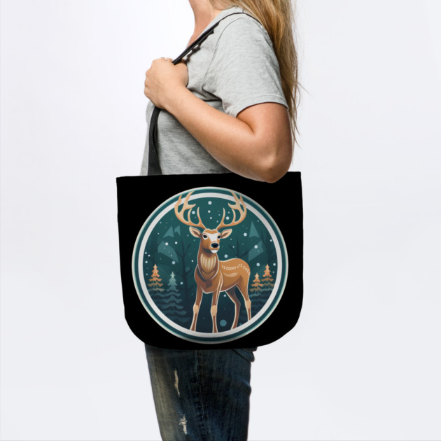 Deer in Ornament, Love Deers by logiamerch