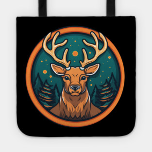 Deer in Ornament, Love Deers Tote