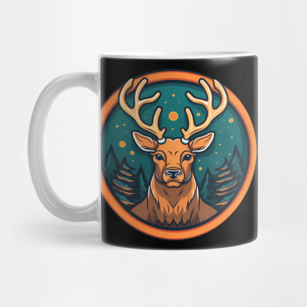 Deer in Ornament, Love Deers by logiamerch