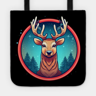 Deer in Ornament, Love Deers Tote