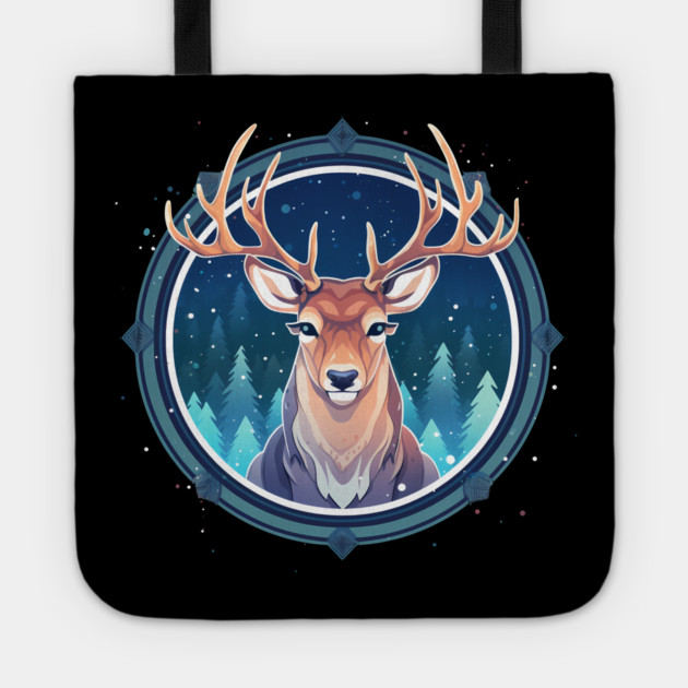 Deer in Ornament, Love Deers Tote by logiamerch