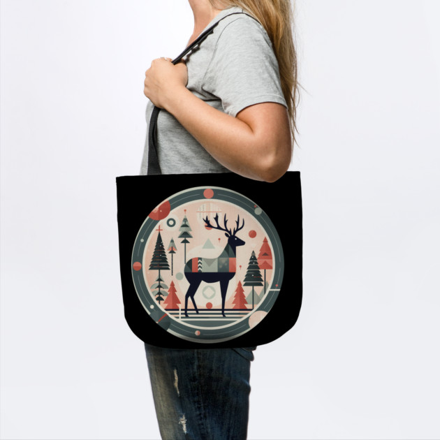 Deer in Ornament, Love Deers by logiamerch