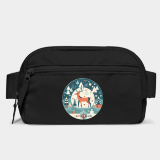 Deer in Ornament, Love Deers Bag