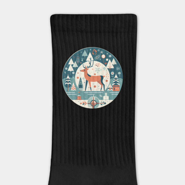 Deer in Ornament, Love Deers by logiamerch