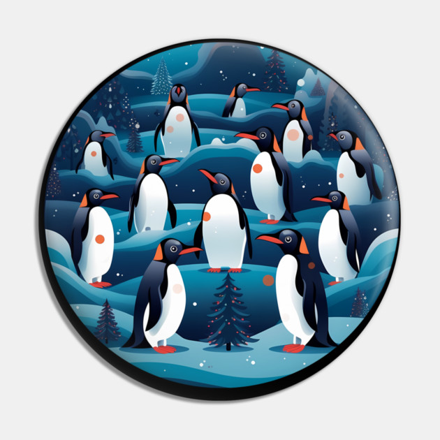 Penguin in Ornament, Love Penguins by Pin by logiamerch