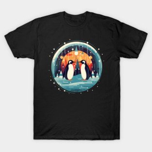 Penguin in Ornament, Love Penguins T-Shirt