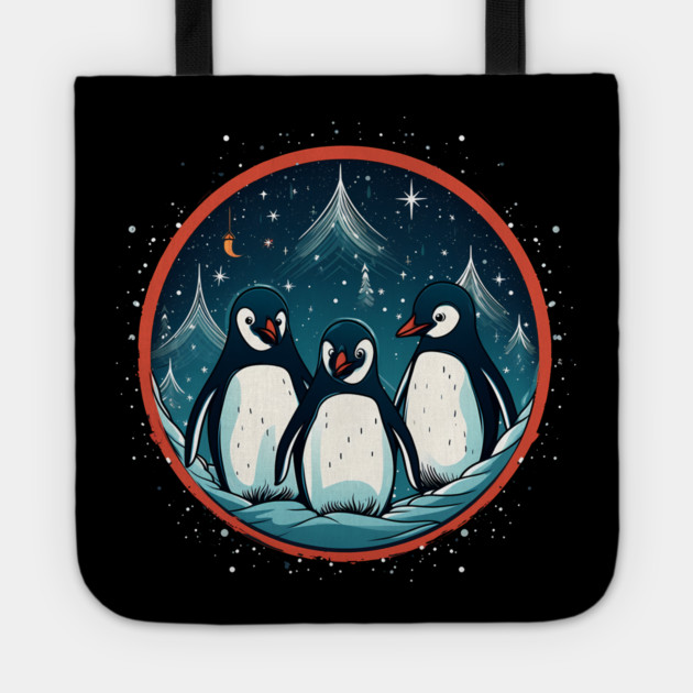 Penguin in Ornament, Love Penguins Tote by logiamerch