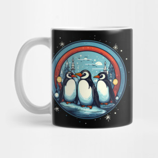 Penguin in Ornament, Love Penguins Mug