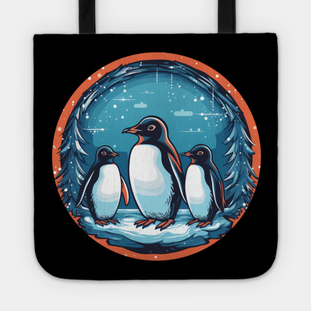 Penguin in Ornament, Love Penguins Tote by logiamerch