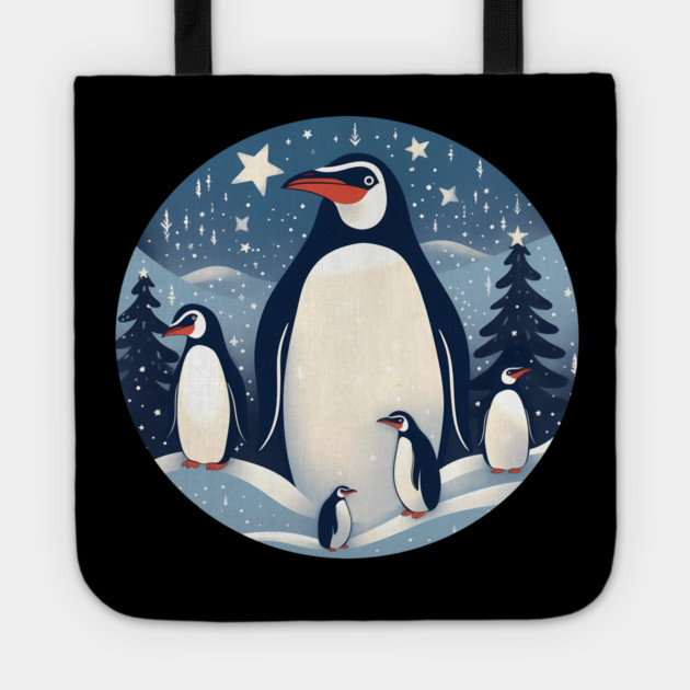 Penguin in Ornament, Love Penguins Tote by logiamerch