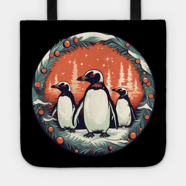 Penguin in Ornament, Love Penguins Tote by logiamerch