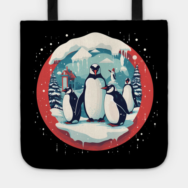 Penguin in Ornament, Love Penguins Tote by logiamerch