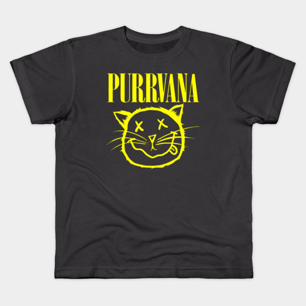 Purrvana Kids T-Shirt by Litehouse Tees