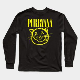 Purrvana Long Sleeve T-Shirt