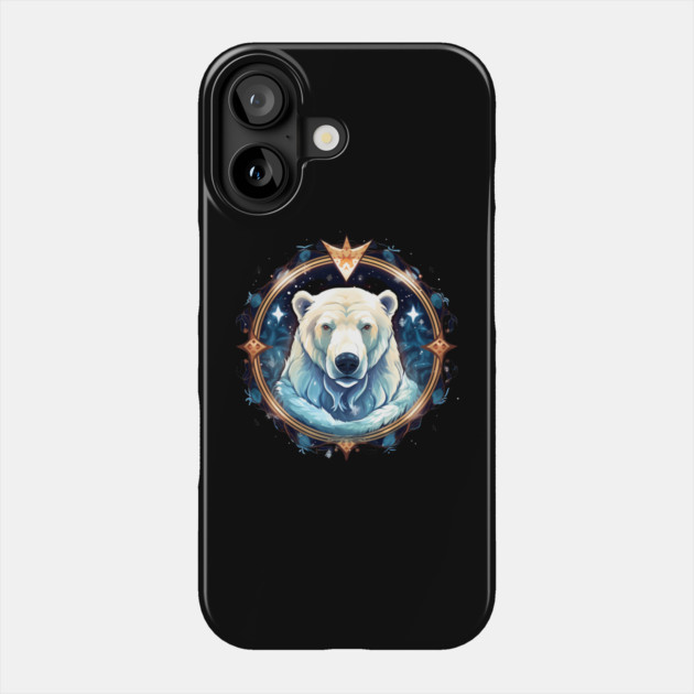 Polar Bear in Ornament, Love Bears Phone Case by logiamerch