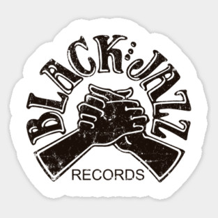 Black Jazz Records Sticker