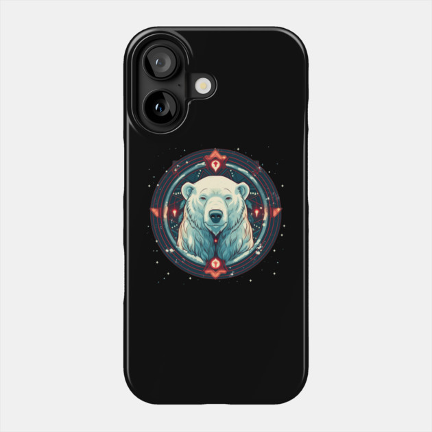 Polar Bear in Ornament, Love Bears Phone Case by logiamerch