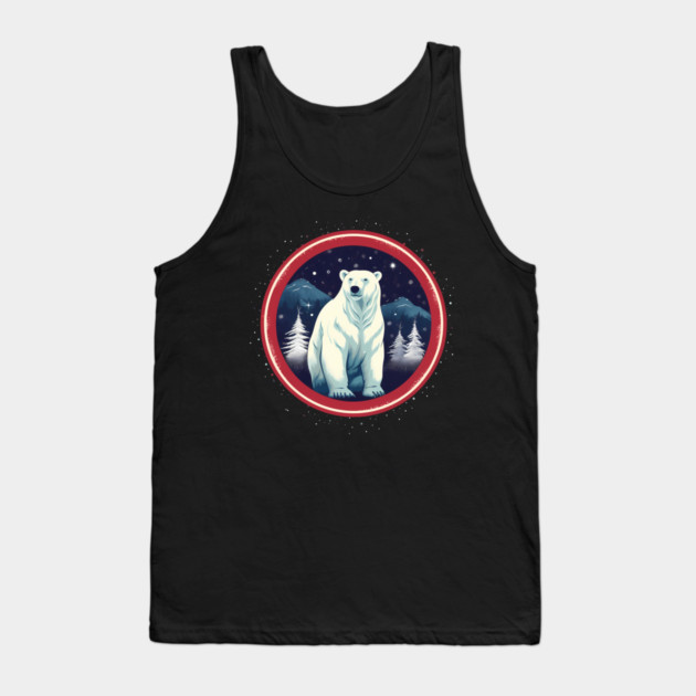 Polar Bear in Ornament, Love Bears Tank Top by logiamerch