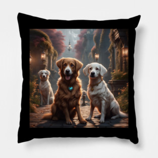 Dogs Pillow