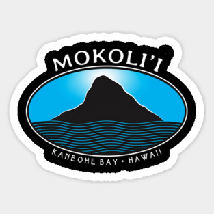 Mokoli'i Chinaman's Hat Hawaii Sticker