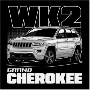 Grand Cherokee WK2 T-Shirt Posters and Art