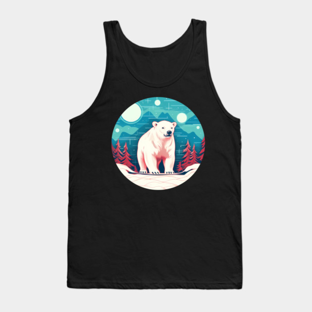 Polar Bear in Ornament, Love Bears Tank Top by logiamerch