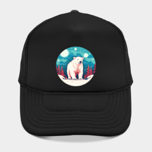 Polar Bear in Ornament, Love Bears Hat