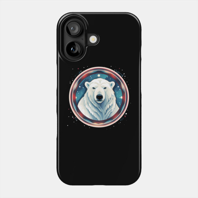 Polar Bear in Ornament, Love Bears Phone Case by logiamerch