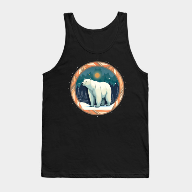 Polar Bear in Ornament, Love Bears Tank Top by logiamerch