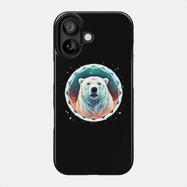 Polar Bear in Ornament, Love Bears Phone Case by logiamerch