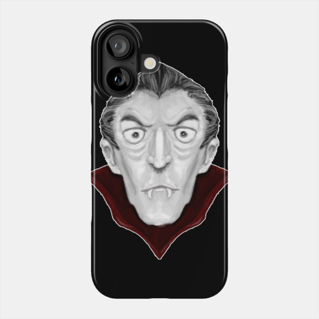 DRACULA DIGITAL PAINTING Phone Case by droidmonkey