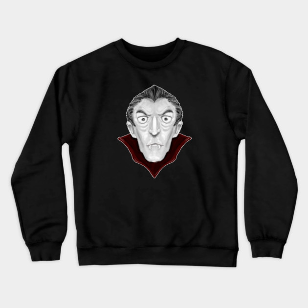 DRACULA DIGITAL PAINTING Crewneck Sweatshirt by droidmonkey