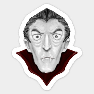 DRACULA DIGITAL PAINTING Sticker