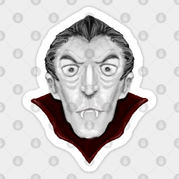 DRACULA DIGITAL PAINTING Sticker by droidmonkey