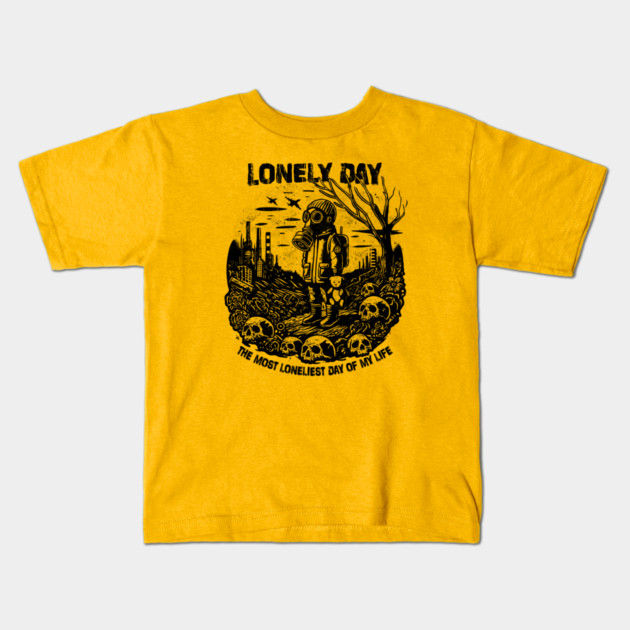 LONELY DAY Kids T-Shirt by artslaves