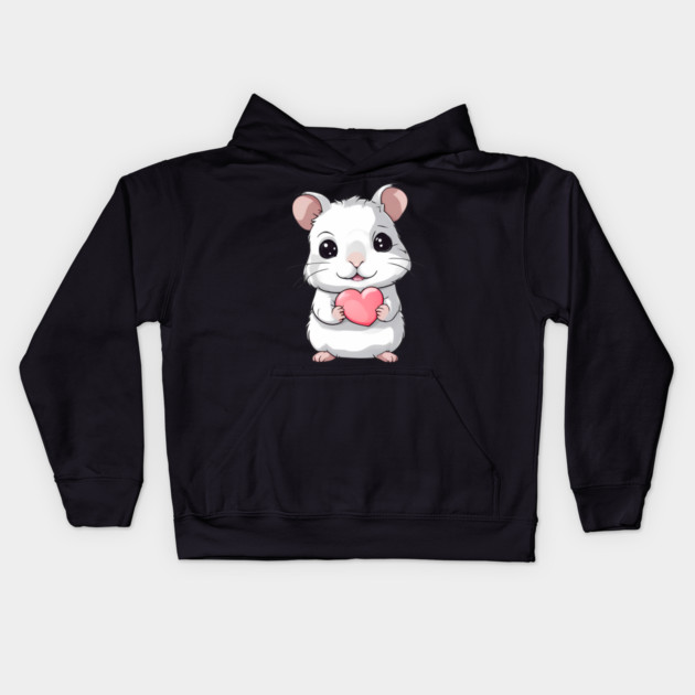 Love Mouse Kids Hoodie by animegirlnft
