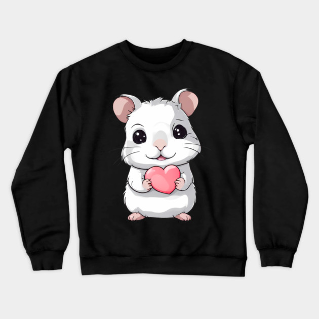 Love Mouse Crewneck Sweatshirt by animegirlnft