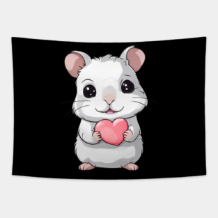 Love Mouse Tapestry