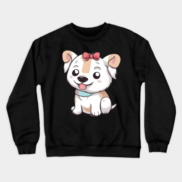Baby Puppy Crewneck Sweatshirt by animegirlnft