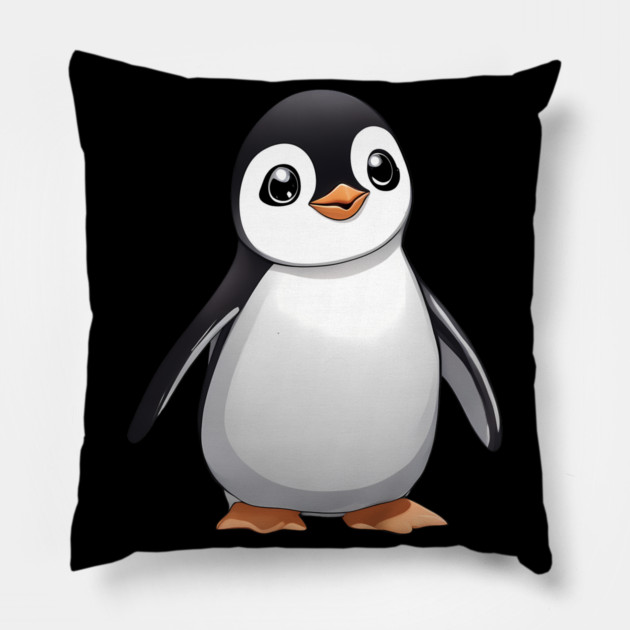 Anime Penguin Pillow by animegirlnft
