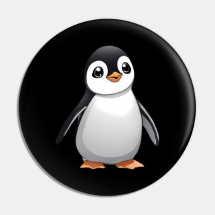 Anime Penguin Pin