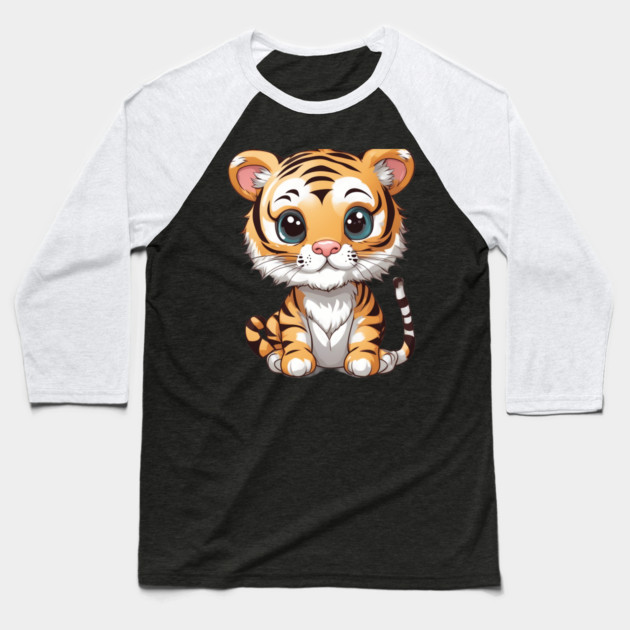 Tiger Cub Baseball T-Shirt by animegirlnft