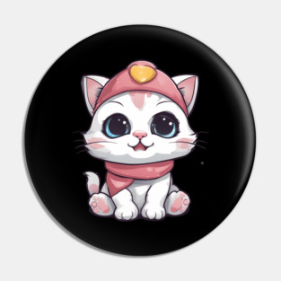 Kawaii Kitten Pin