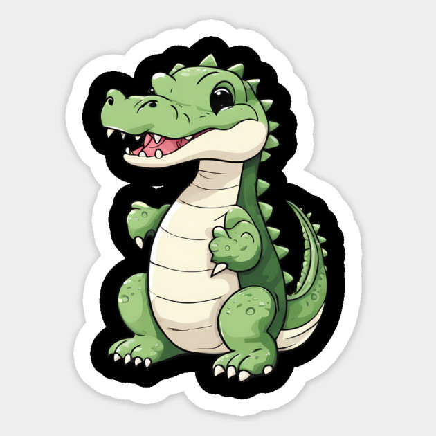 Baby Crocodile Sticker by animegirlnft