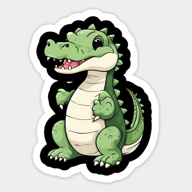 Baby Crocodile Magnet by animegirlnft