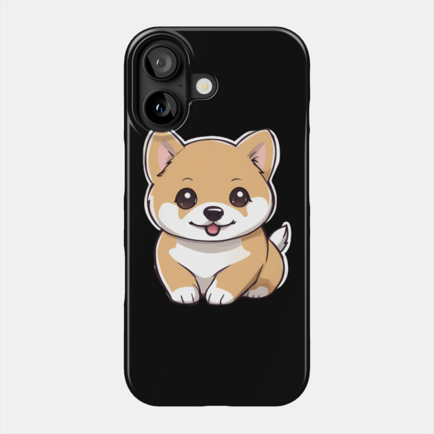 Kawaii Shiba Inu Phone Case by animegirlnft
