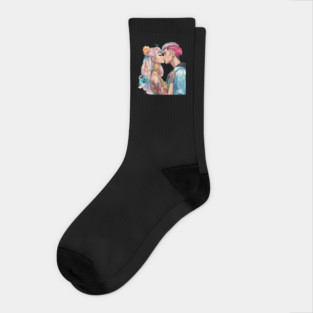 Kiss Anime Socks