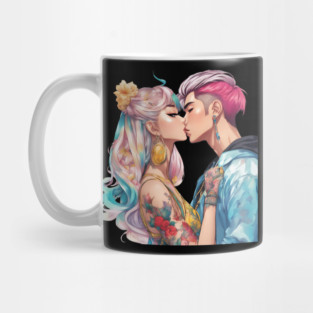 Kiss Anime Mug